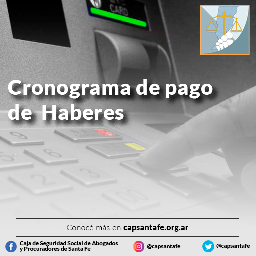 Cronograma de Pago de Haberes