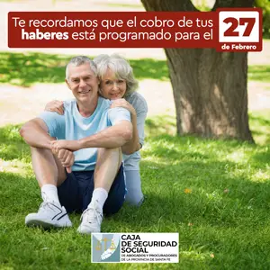 Cobro de Haberes - 27 de Febrero