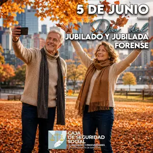 5 de Junio - Día del Jubilado y Jubilada Forense