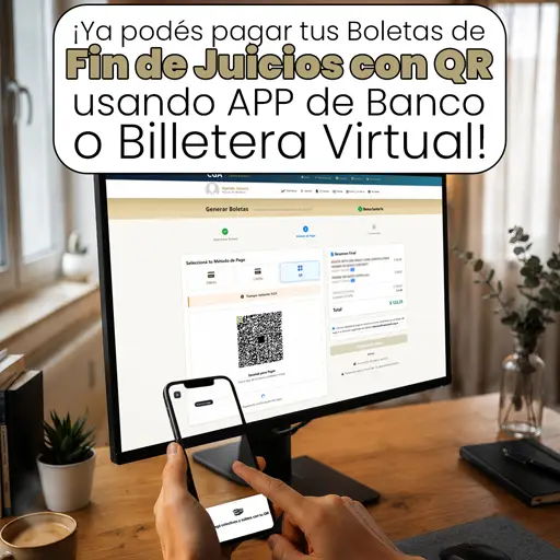 Pago de BFJ con QR